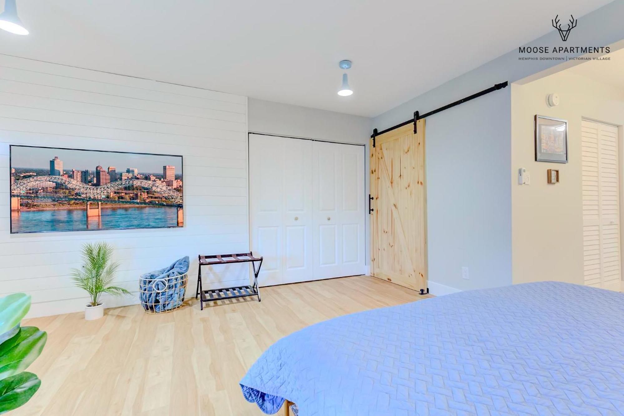 The Moose #8 - Modern Luxe Loft With King Bed & Free Parking & Wifi Lejlighed Memphis Eksteriør billede